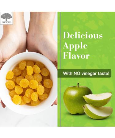 NEW NORDIC Apple Cider Vinegar Gummies 400 mg - Sugar Free - 60 Gummy - Buy Online on GoSupps.com
