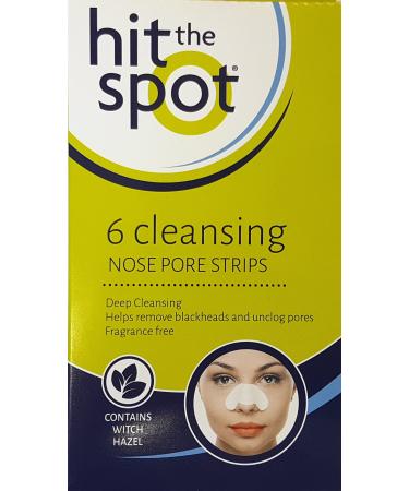 Hit The Spot Deep Cleansing Nose Pore Strips - Pack of 6