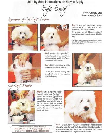 Eye Envy Gentle Action Refill Pads for Dogs and Cats | 100 Reusable Lint-Free Pads | Exfoliating Texture | Non-Absorbent - Buy Online on GoSupps.com