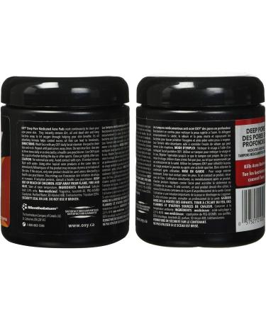 OXY Deep Pore Cleansing Acne Pads with Salicylic Acid For Stubborn Acne For Blackheads and Visible Pores 115ct - Buy Online on GoSupps.com