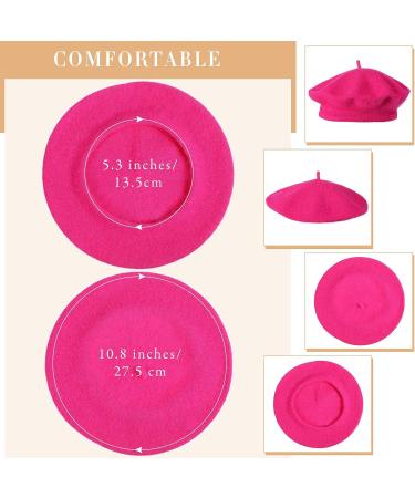 Elegant Women Wool Beret Hat - 15 Pieces Winter French Artist Beret Cap for Girls - Buy Online on GoSupps.com