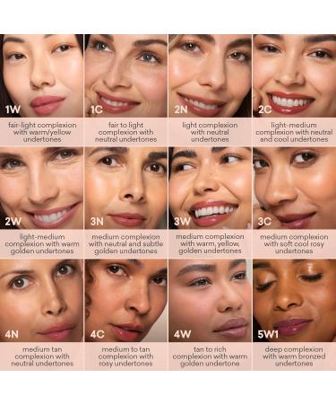 Ilumina CC Creamy Compact SPF 50+ Refill by Sofia Vergara - Mineral Sunscreen & Cream Foundation Balm for All Skin Types - Blurring Matte Light Coverage - Water Resistant 10g (2N Light Beige - Buy Online on GoSupps.com