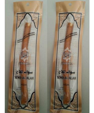 Set of 2 3 4 or 5 Islamic Miswak Natual Toothbursh/Siwak/Arak PEELU/Miswak Sticks/Chewing Stick/Salvadora Persica (Set of 3) - Buy Online on GoSupps.com