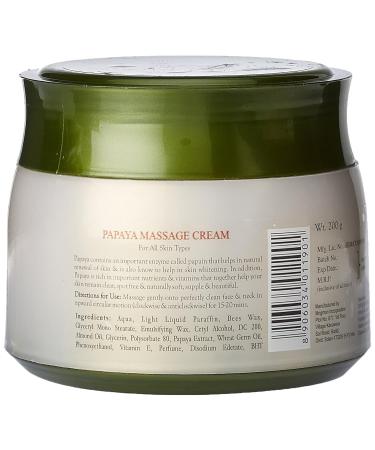 Buy Papaya Massage Cream 200g - Nourishing & Relaxing | International Shipping Available - Buy Online on GoSupps.com