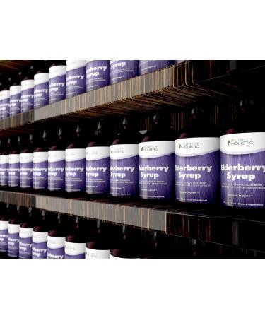 Organic Elderberry Syrup for Adults & Kids - 50% MORE 16 fl oz - Immune Support with Black Sambucus, Propolis, Echinacea, Raw Honey & Apple Cider Vinegar - Buy Online on GoSupps.com