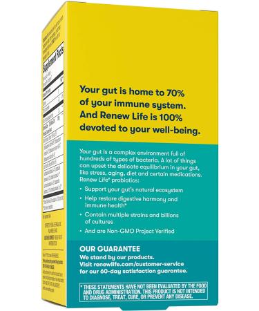 Renew Life Ultimate Flora Probiotic 200 Billion - 7 Packets (0.12 oz each) for Digestive Health - Buy Online on GoSupps.com