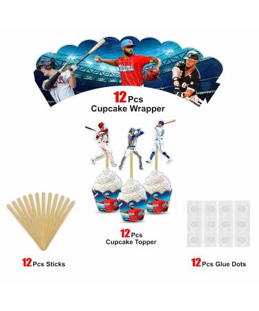 Seyal Baseball Cupcake wrapper Seyal Baseball Cupcake Wrapper - Buy Online on GoSupps.com