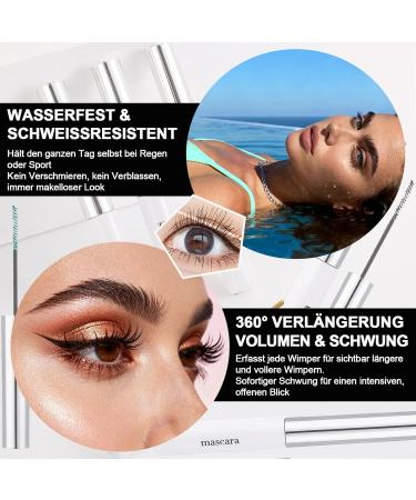  MEITREND 5D waterproof and sweat-resistant mascara long-lasting for extremely long lashes mascara for added volume and definition - Buy Online on GoSupps.com