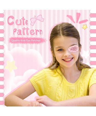 100 Pcs Colorful Cute Eye Patches for Kids - Toddler Cartoon Adhesive Bandages Breathable Light Blocking - 20 Styles 3x2 Inches - Buy Online on GoSupps.com