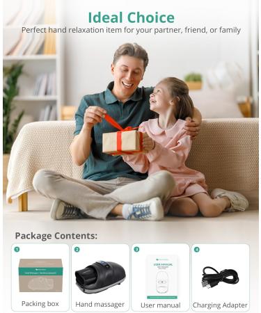 Medcursor Cordless Hand Massager - Grey - Buy Online on GoSupps.com