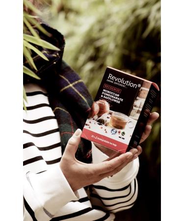 REVOLUTION TEA Pomegranate White Tea THE ORIGINAL Moroccan Pomegranate & Safflower 20 Bags - White Tea - Buy Online on GoSupps.com