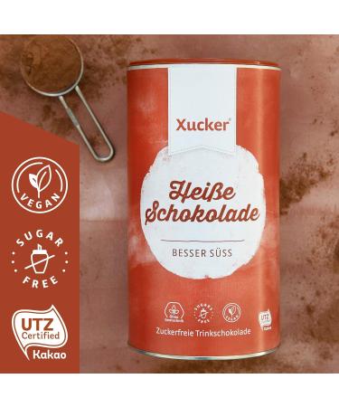 Buy Xucker Sugar-Free Hot Chocolate & Milk Chocolate Bundle | 800g Drinking Chocolate & 80g Whole Milk Chocolate with Xylitol - Delicious & Guilt-Free Treats for International Shipping - Buy Online on GoSupps.com