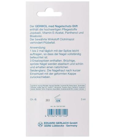 Buy WEWOL Med Nail Protection Pen 3 ml Best Nail Care Solution for Healthy Nails | Fast International Shipping - Buy Online on GoSupps.com