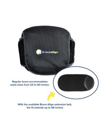 Adjustable Lumbar Support Brace for Herniated Discs & Sciatica - Back Pain Relief | Universal Fit - PDAC Code L0642 - Buy Online on GoSupps.com