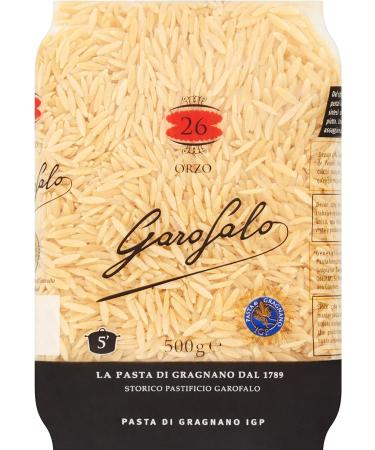 Garofalo Orzo 500g & Orecchiette Pasta 500 g - Buy Online on GoSupps.com
