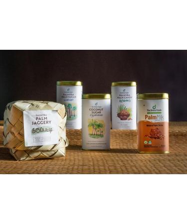 The Divine Foods | Palm Candy | Natural Sweetener Sugar Alternative | Unrefined | Candy for Coffee Tea & Recipes | Vegan | Natural | Non - GMO | Panakarkandu (250 gm) - Buy Online on GoSupps.com