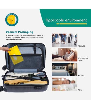NeoHome 8 PCS Disposable Bed Sheets Travel Set - Soft & Breathable Bedding for Hotel, Spa, Travel, Camping - Buy Online on GoSupps.com