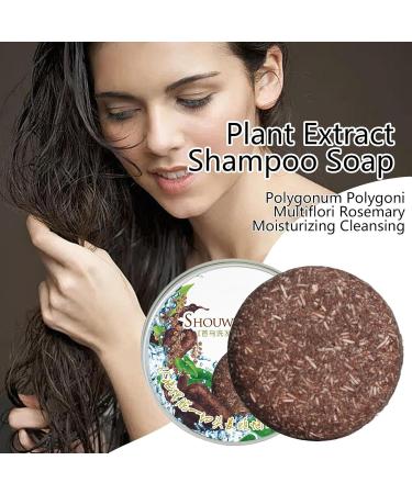  Tsuchiya Grey Hair Bar Shampoo - Multiflorum Rosemary Shampoo Bar - 1.94oz Solid Shampoo Bar for Moisturizing and Nourishing Hair Hair Restoration - Buy Online on GoSupps.com