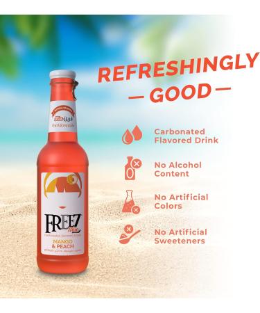 Freez Mix - Mango & Peach - Pack of 6 - Buy Online on GoSupps.com