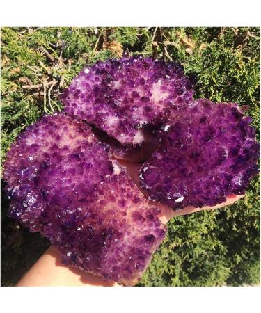 1pc Natural Purple Crystal Flower Like Crystal Cluster Quartz Crystal raw Stone gem Crystal Cluster (Color : 530g-600g Size : 1pcs) 1pcs 530g--600g - Buy Online on GoSupps.com