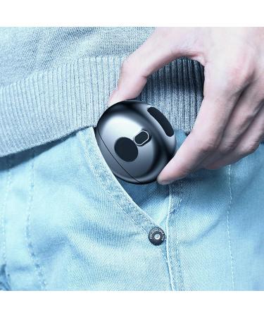 USB Rechargeable Electric Beard Trimmer - Portable Mini Travel Trimmer for Men (Grey) | Perfect for Facial & Chest Grooming - Buy Online on GoSupps.com