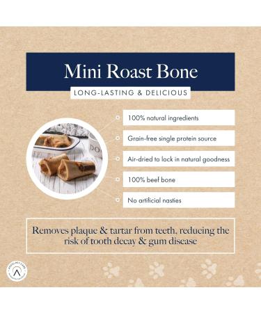 Hollings Mini Roast Bone for Adult Dogs - 100% Natural, Healthy, Long Lasting, Grain Free, No Rawhide - 1 Bone - Buy Online on GoSupps.com
