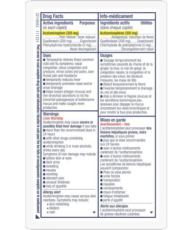 Mucinex Multi-Action Congestion Cold & Flu Caplets 20 count - Buy Online on GoSupps.com