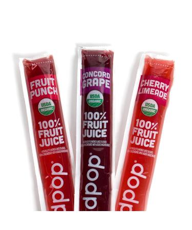 GoodPop Organic Freezer Pops | 100% Juice | No Added Sugar - 20ct - Buy Online on GoSupps.com