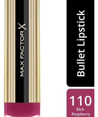Max Factor Colour Elixir Lipstick - Rich Raspberry 110 with Vitamin E (1 Count) - Buy Online on GoSupps.com