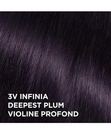 L Or al Paris Superior Preference 9 weeks of Luminous Fade-Defying Permanent Hair Dye 3V Deepest Plum 100% Grey Coverage 1 Hair Dye Kit (Packaging May Vary) Deepest Plum 1 Count ( Pack Of 1 ) - Buy Online on GoSupps.com