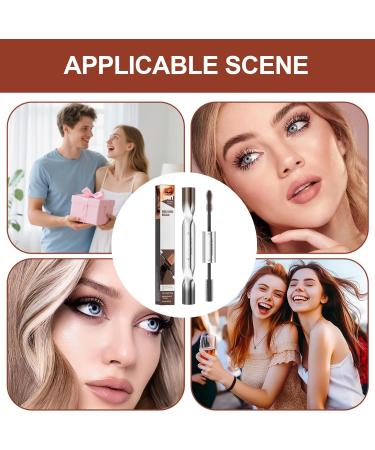 Volumizing Mascara - Double-Ended Eyelash Makeup - Mascara to Lengthen and Curl Lashes For Day Travel Everyday Wear Celebrations Weddings Evenings Beauty - Buy Online on GoSupps.com