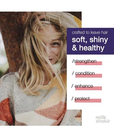 Milk_shake Silver Shine Light Purple Shampoo for Blonde Hair 10.1 Fl Oz - Berries Blonde Toner for Brassy Hair - Pack of 1 - Buy Online on GoSupps.com