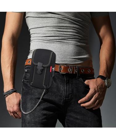 Hejo Men's Tactical Belt Bag - Small Multifunctional Hip Bum Bag for Cycling Hiking & Camping - Buy Online on GoSupps.com