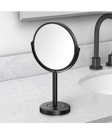 Gatco 1386mx Latitude II Makeup Mirror  Matte Black