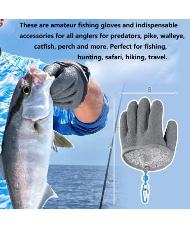 LZYKJGS Waterproof Fishing Gloves - 2 Piece Set Anti-Cut & Magnetic Closure for Predatory Fish - Ideal for International Shipping - Buy Online on GoSupps.com