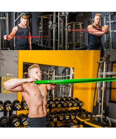 Teknifit Resistance Band - Purple (Heavy) - Full Body Workout Solution with Free Exercise Guide - Home Fitness Essential - Buy Online on GoSupps.com