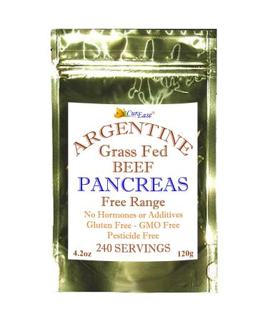 Argentine Beef Pancreas Powder - Grass Fed & Finished 4.2 ounce