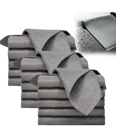 Sparklean Streak Free Microfiber Magic Cleaning Wipes Reusable Thickened Magic Cleaning Cloth Thickened Magic Cleaning Cloth for Home Window Mirror Glass and Cars (15pcs)