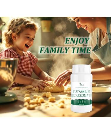 11oz Potassium Bicarbonate 100% Pure Potassium Bicarbonate Powder - Food Grade Mineral Supplement for Plants Cakes Winemaking Natural Baking Soda Leavening Agent Gluten Free | Vegan Friendly - Buy Online on GoSupps.com