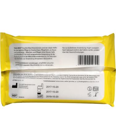 Buy Aloe Vera Infused Disposable Wash Gloves - 8 Pack | Soft & Gentle for Sensitive Skin - Buy Online on GoSupps.com