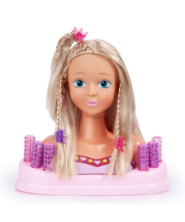 Amia 27 cm Make-Up & Hairdressing Head with Accessories | International Shipping Available - Buy Online on GoSupps.com