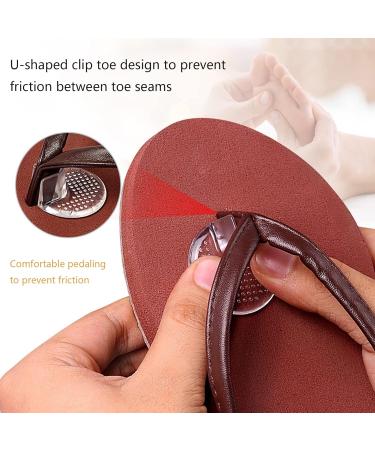 Toe Protection Flip Flops - 6 Pairs Silicone Gel Separators for Men & Women | Pain & Blister Relief - Buy Online on GoSupps.com