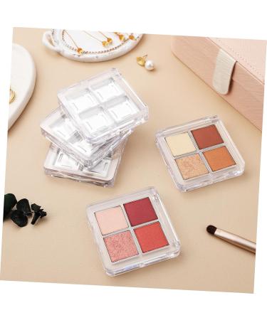 Beavorty 6 Pcs Transparent Square Eye Shadow Box Empty Eyeshadow Pallet Empty Eyeshadow Containers Plastic - Buy Online on GoSupps.com