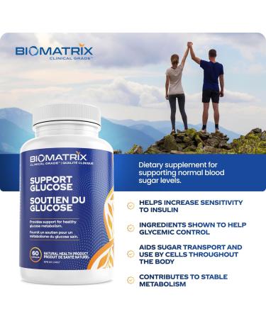 Blood Sugar Supplement Support Healthy Glucose Levels w/Cinnamon Gymnema Lipoic Acid Vanadyl Sulfate Chromium Picolinate Bitter Melon (60 Capsules) | 60 Day Supply - Buy Online on GoSupps.com