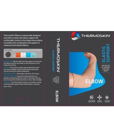 Buy Thermoskin Elastic Elbow Support - Beige Medium | International Shipping Available - Buy Online on GoSupps.com