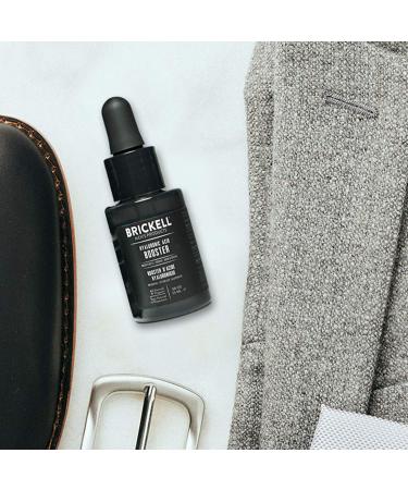 Brickell Men's Hyaluronic Acid Booster Serum - Natural & Organic Hydration for Men Reduces Fine Lines & Wrinkles - Unscented 0.50 oz / 0.55 oz - Buy Online on GoSupps.com