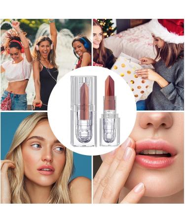  Xinhuju Matte Lipstick for Women Matte Lip Gloss - Our matte lipstick is perfect for your busy lifestyle multifunctional lip color double color lipstick - Buy Online on GoSupps.com