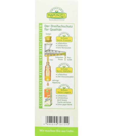 Buy Rapunzel Organic Linseed Oil 500g - Premium Quality Native & International Shipping - Buy Online on GoSupps.com