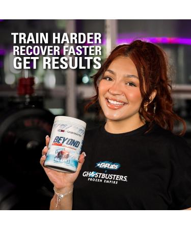 EHP Labs x Ghostbusters Beyond BCAA Powder Amino Acids Supplement for Muscle Recovery - 8g Sugar Free BCAAs Amino Acids Post Workout Recovery Powder & EAA Amino Acids Powder - 60 Servings (Big Apple) Frosty Big Apple - Buy Online on GoSupps.com