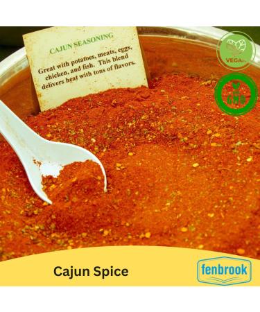 Cajun Seasoning 100g - Authentic Blend by Fenbrook - Buy Online on GoSupps.com